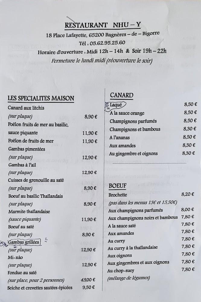 Nhu Y - Menu Image 4